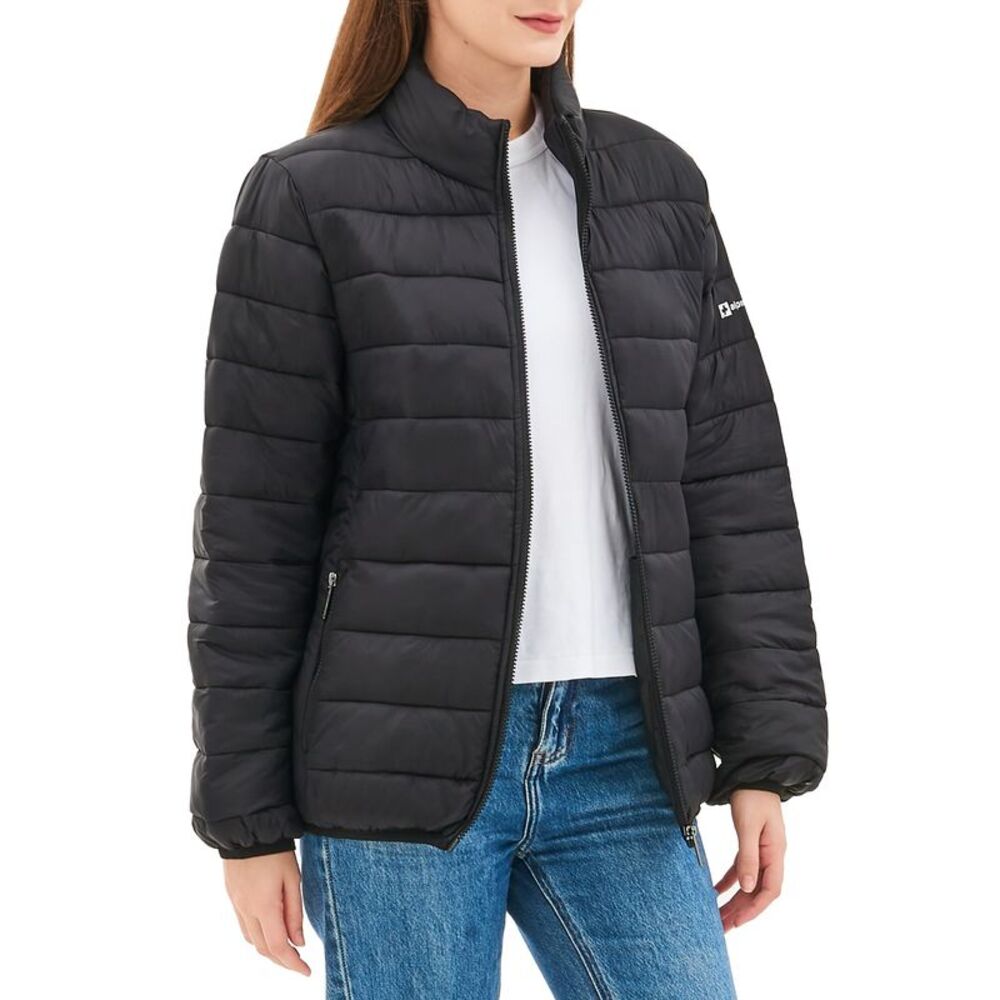 Alpine Swiss Amy Womens Puffer Jacket Insulated Water Resistant Lightweight Down